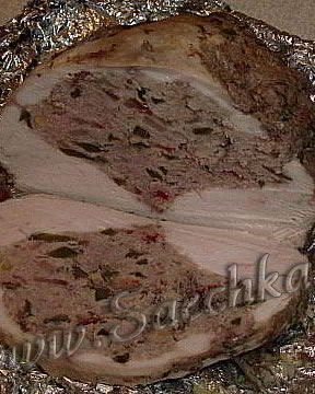 Рулет из курицы