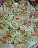 Рулет из лаваша с горбушей