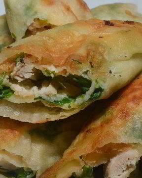 Рулет из лаваша с грудкой