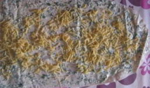 рулет из лаваша с крабовыми палочками