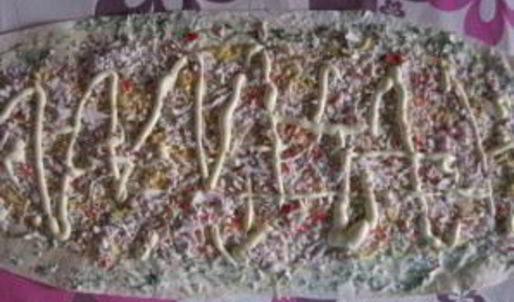 рулет из лаваша с крабовыми палочками