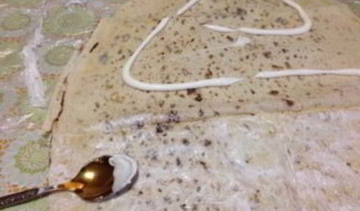 рулет из лаваша с морковкой по-корейски