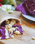 Рулет из лаваша с морковью