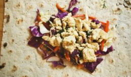 рулет из лаваша с морковью