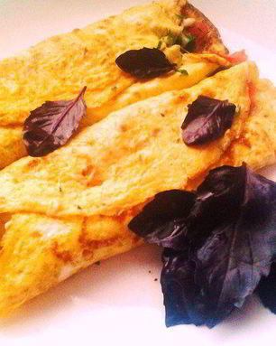 Рулет из омлета