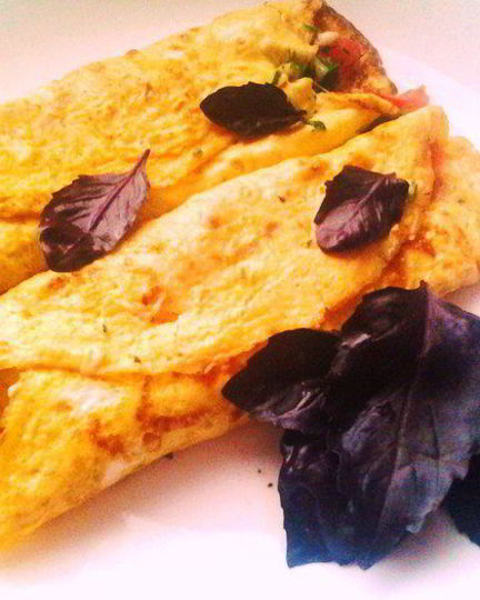 Рецепт рулета из омлета