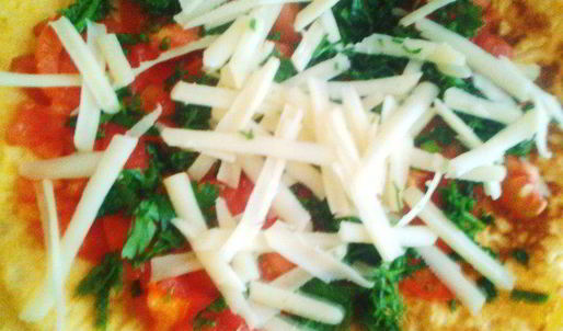 рулет из омлета