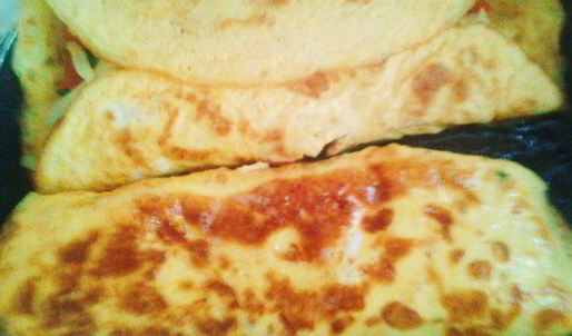 рулет из омлета