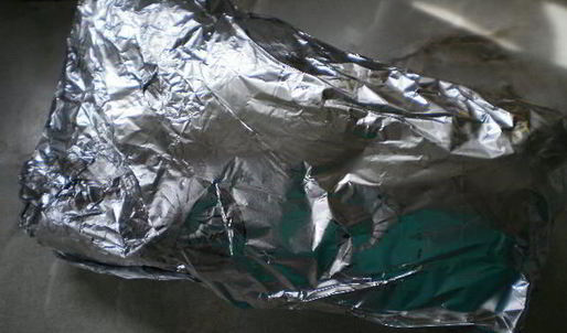 рулет из рульки с грибным соусом