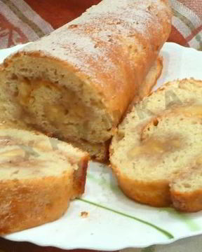 Рулет с бананом