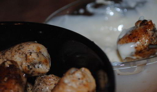 рулетики из грудки