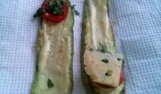 рулетики из кабачков с разными начинками