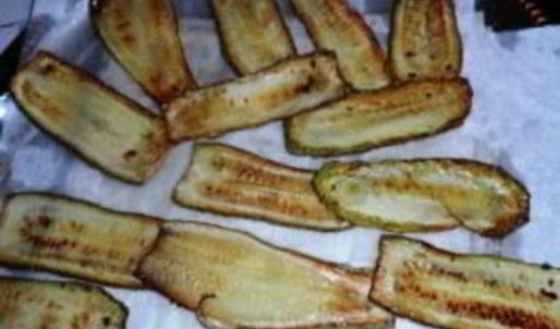 рулетики из кабачков с сыром