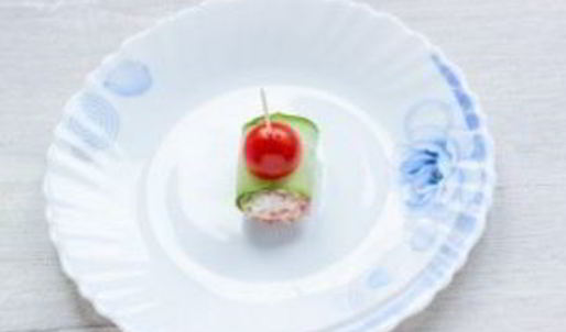 рулетики из огурцов с начинкой