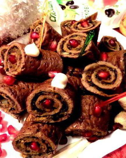 Рецепт рулетиков из печени