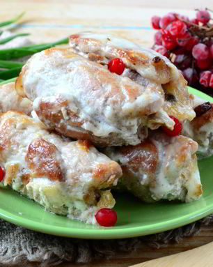 Рулетики мясные к праздничному столу