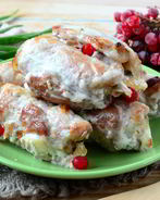 Рулетики мясные к праздничному столу