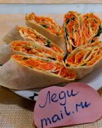 Рулетики с красной рыбой