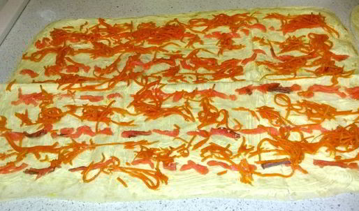 рулетики с красной рыбой