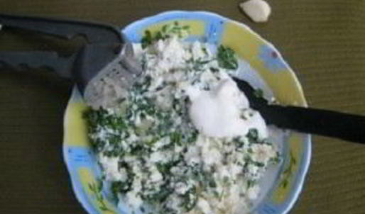 рулеты из баклажанов с творогом