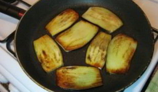 рулеты из баклажанов с творогом