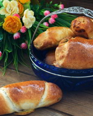 Рулеты с ветчиной