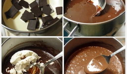 шоколадный рулет рождественское полено