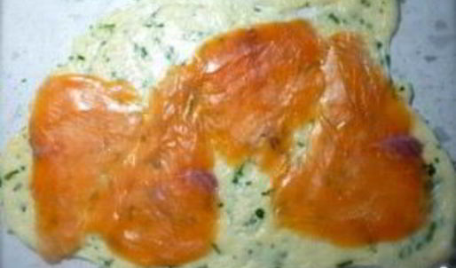 сырные рулетики с семгой