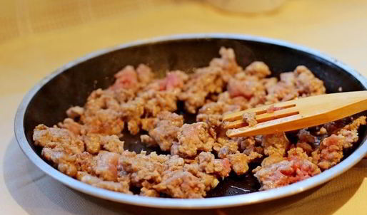 тыквенный рулет с мясным фаршем