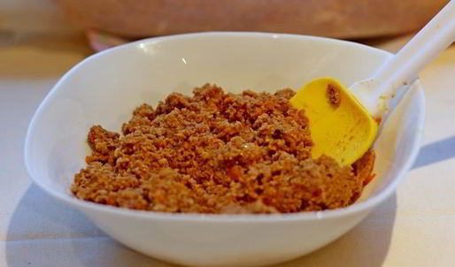 тыквенный рулет с мясным фаршем