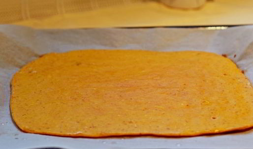 тыквенный рулет с мясным фаршем