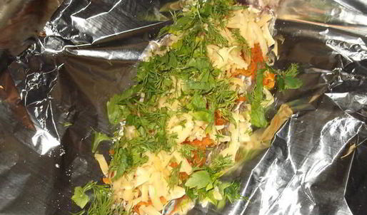 запеченные рулеты из скумбрии