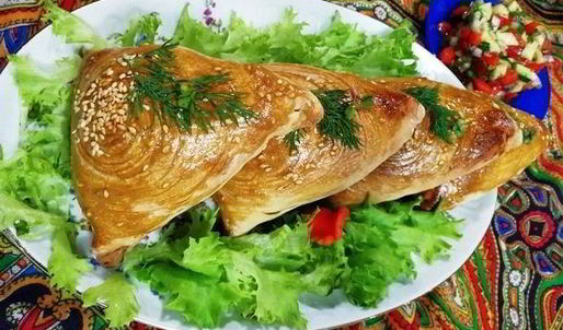 самса с говядиной