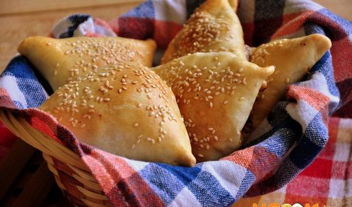 самса с курицей