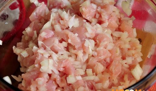 самса с курицей