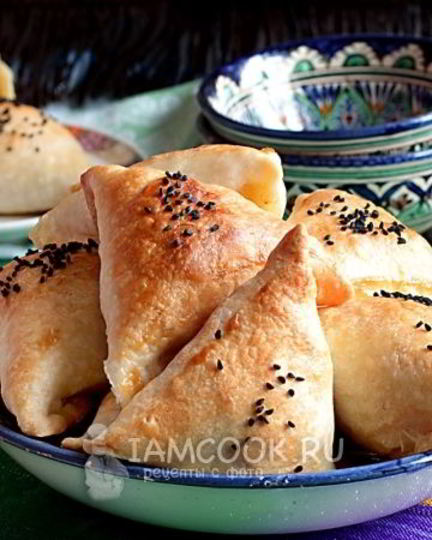 Рецепт самсы с тыквой