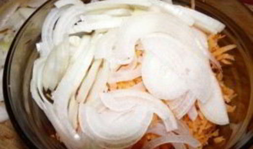 слоеная самса с тыквой