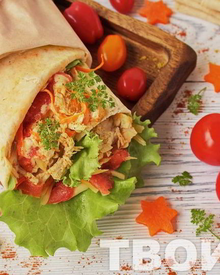 Рецепт домашней шаурмы с курицей