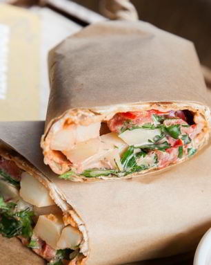 Овощная шаурма