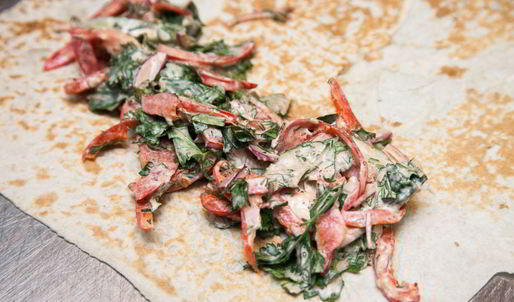 овощная шаурма