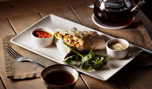 шаурма с курицей