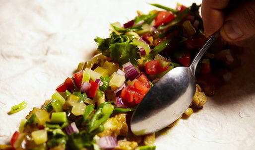 шаурма с курицей