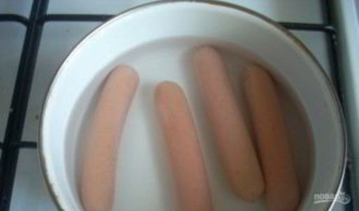 сосиски в бездрожжевом тесте в духовке