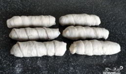 сосиски в тесте в духовке