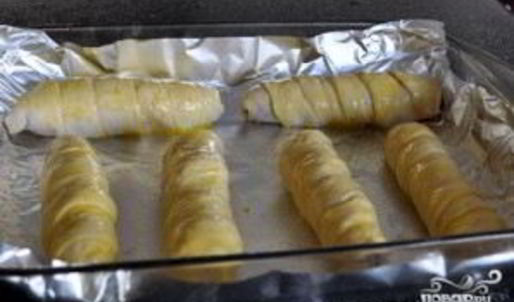 сосиски в тесте в духовке