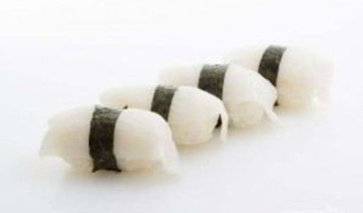 нигири суши с кальмаром