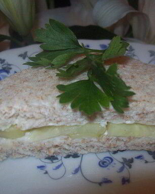 Английские сэндвичи с огурцом