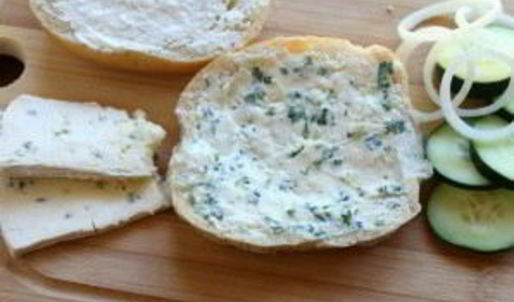 французский сэндвич с сыром