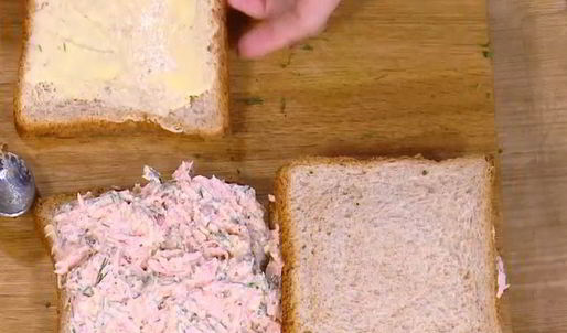 горячие сэндвичи с семгой