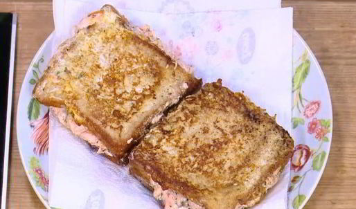 горячие сэндвичи с семгой